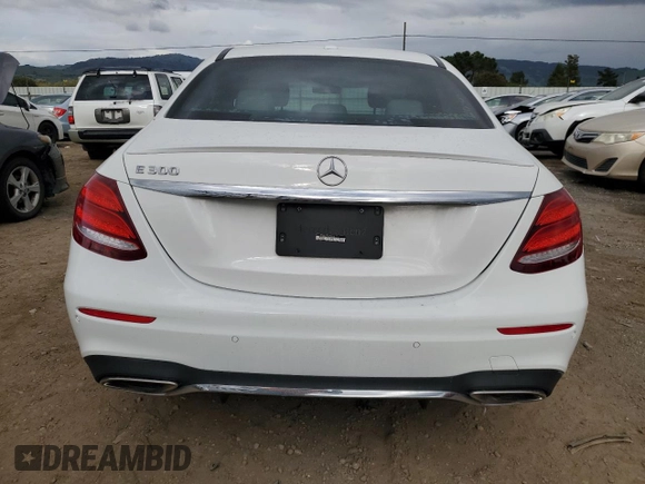 2018 Mercedes-Benz E 300 with VIN WDDZF4JB2JA329815, listed as a Copart auction lot 50950665 with 61,543 mi miles and Salvage Title. Bid and sale history available at DreamBid. Image 6.