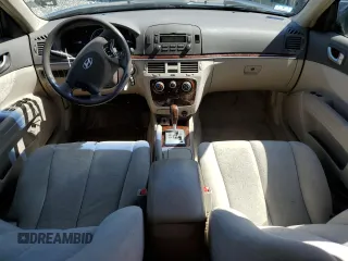 2006 Hyundai Sonata GLS with VIN 5NPEU46F66H012081, listed as a Copart auction lot 53703165 with 131,834 mi miles and Clean Title. Bid and sale history available at DreamBid. Image 8.