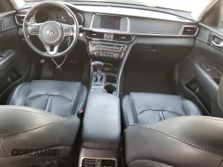 2017 Kia Optima EX with VIN 5XXGU4L32HG163260, listed as a Copart auction lot 61853685 with 140,007 mi miles and Salvage title. Bid and sale history available at DreamBid. Image 8.