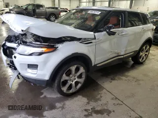 2015 Land Rover Range Rover Evoque Prestige with VIN SALVV2BG2FH036658, listed as a Copart auction lot 86829314 with 104,895 mi miles and Salvage title. Bid and sale history available at DreamBid. Image 1.