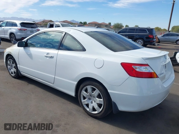 2006 Honda Civic Cpe LX with VIN 2HGFG116X6H579809, listed as a IAAI auction lot 41096293 with 1 mi miles. Bid and sale history available at carsss.com. Image 3.