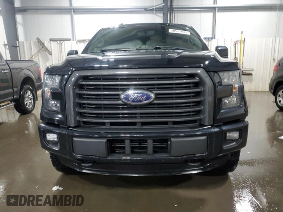 2016 Ford F-150 XLT with VIN 1FTEW1EG7GFD16079, listed as a Copart auction lot 58512935 with 112,522 mi miles and Salvage title. Bid and sale history available at DreamBid. Image 5.