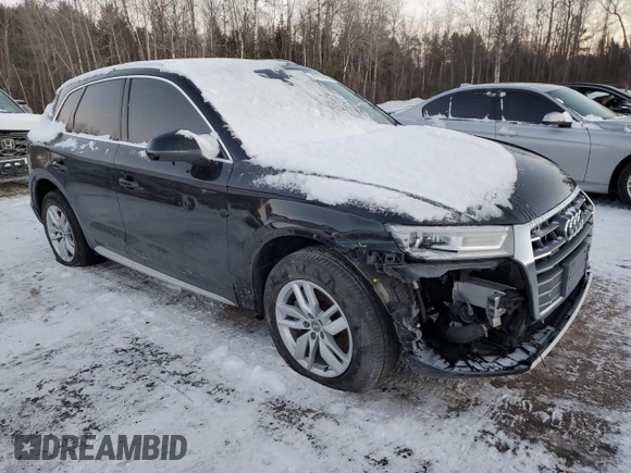 2018 Audi Q5 Premium with VIN WA1ANAFY8J2204229, listed as a Copart auction lot 87165894 with Not Provided miles and Clean Title. Bid and sale history available at carsss.com. Image 4.