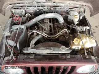 2003 Jeep Wrangler Sahara with VIN 1J4FA59S03P336844, listed as a Copart auction lot 49290345 with 167,726 mi miles and Salvage title. Bid and sale history available at DreamBid. Image 12.