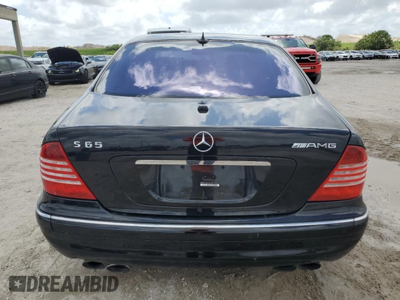 2006 Mercedes-Benz S with VIN WDBNG79J46A469440, listed as a Copart auction lot 51621865 with 103,249 mi miles and Salvage Title. Bid and sale history available at DreamBid. Image 6.
