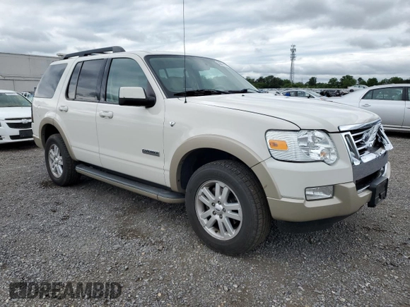 2008 Ford Explorer Eddie Bauer with VIN 1FMEU74808UA91743, listed as a Copart auction lot 56076105 with 88,394 mi miles and Salvage title. Bid and sale history available at DreamBid. Image 4.