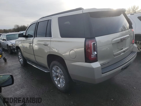 2017 GMC Yukon SLT with VIN 1GKS2BKC5HR192680, listed as a Copart auction lot 86393784 with 45,852 mi miles and Salvage Title. Bid and sale history available at DreamBid. Image 2.