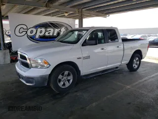 2017 Ram 1500 SLT with VIN 1C6RR6GT5HS550107, listed as a Copart auction lot 60164175 with 166,894 mi miles and Salvage title. Bid and sale history available at DreamBid. Image 1.