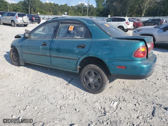 1997 Mazda Protege DX with VIN JM1BC1415V0118853, listed as a Copart auction lot 71678334 with 0 mi miles and Salvage Title. Bid and sale history available at carsss.com. Image 2.