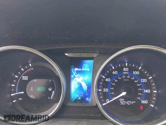 2012 Hyundai Sonata Hybrid with VIN KMHEC4A44CA038170, listed as a IAAI auction lot 41945015 with 90,404 mi miles and . Bid and sale history available at DreamBid. Image 7.