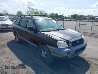 2004 Hyundai Santa Fe GLS with VIN KM8SC13D94U747420, listed as a IAAI auction lot 42091747 with 198,003 mi miles. Bid and sale history available at carsss.com. Image 1.