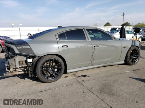 2019 Dodge Charger Scat Pack with VIN 2C3CDXGJ3KH568402, listed as a Copart auction lot 51078085 with 101,602 mi miles and Salvage Title. Bid and sale history available at DreamBid. Image 3.