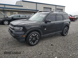 2021 Ford Bronco Sport Outer Banks z VIN 3FMCR9C64MRB36558, wystawiony jako Copart lot #50550815 z przebiegiem 59 372 mil mil oraz Szkoda całkowita • Salvage title. Historia ofert i sprzedaży dostępna na DreamBid. Obrazek 1.