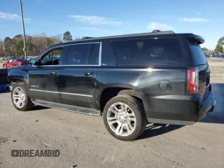 2019 GMC Yukon XL SLT with VIN 1GKS1GKC8KR149622, listed as a Copart auction lot 42877985 with 109,299 mi miles and Salvage Title. Bid and sale history available at carsss.com. Image 2.