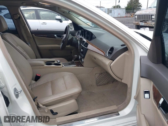 2012 Mercedes-Benz C 250 Sport with VIN WDDGF4HBXCA616612, listed as a IAAI auction lot 41777826 with 140,022 mi miles and . Bid and sale history available at DreamBid. Image 5.