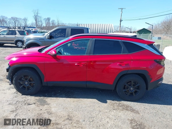 2022 Hyundai Tucson SEL z VIN 5NMJBCAE6NH157310, wystawiony jako IAAI lot #41938479 z przebiegiem 48 929 mil mil oraz . Historia ofert i sprzedaży dostępna na DreamBid. Obrazek 14.