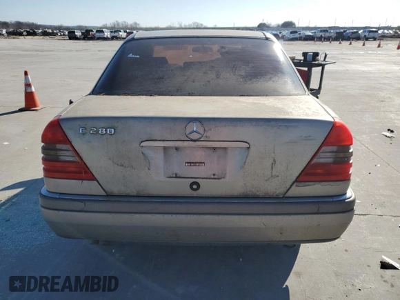 1996 Mercedes-Benz C with VIN WDBHA28E0TF425505, listed as a Copart auction lot 41453325 with Not Provided miles and Clean Title. Bid and sale history available at carsss.com. Image 6.