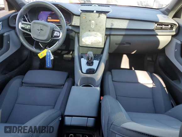 2022 Polestar 2 with VIN LPSED3KA8NL083323, listed as a Copart auction lot 89174045 with 29,338 mi miles and Salvage Title. Bid and sale history available at DreamBid. Image 8.