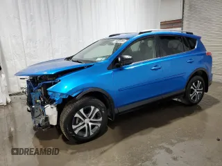 2018 Toyota RAV4 LE with VIN JTMBFREVXJJ744555, listed as a Copart auction lot 64081295 with 17,314 mi miles and Salvage title. Bid and sale history available at DreamBid. Image 1.