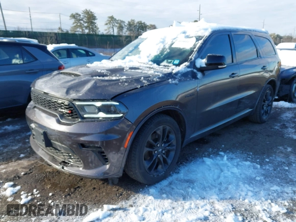 2021 Dodge Durango R/T with VIN 1C4SDJCT8MC763381, listed as a IAAI auction lot 41502273 with 40,484 mi miles and . Bid and sale history available at DreamBid. Image 17.