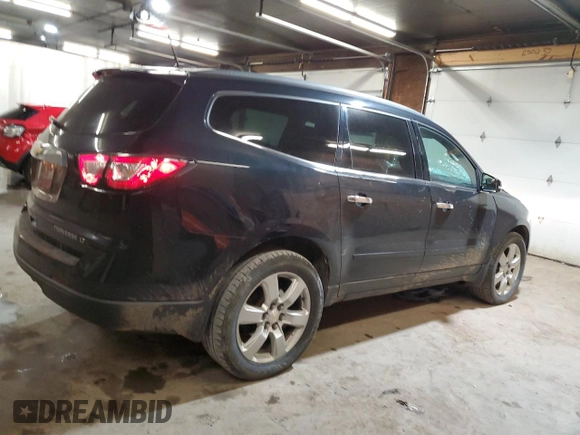 2016 Chevrolet Traverse LT with VIN 1GNKVGKD3GJ243736, listed as a Copart auction lot 50687565 with 129,502 mi miles and Salvage Title. Bid and sale history available at DreamBid. Image 3.