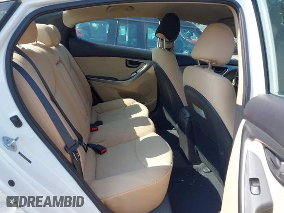 2013 Hyundai Elantra GLS with VIN 5NPDH4AE6DH377775, listed as a IAAI auction lot 42394868 with 106,139 mi miles and . Bid and sale history available at DreamBid. Image 8.