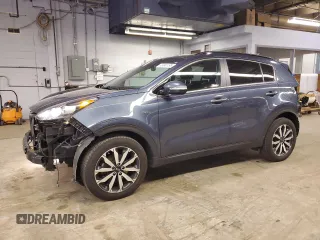 2018 Kia Sportage EX z VIN KNDPNCACXJ7384193, wystawiony jako Copart lot #43645195 z przebiegiem 55 717 mil mil oraz Szkody całkowita. Historia ofert i sprzedaży dostępna na DreamBid. Obrazek 1.