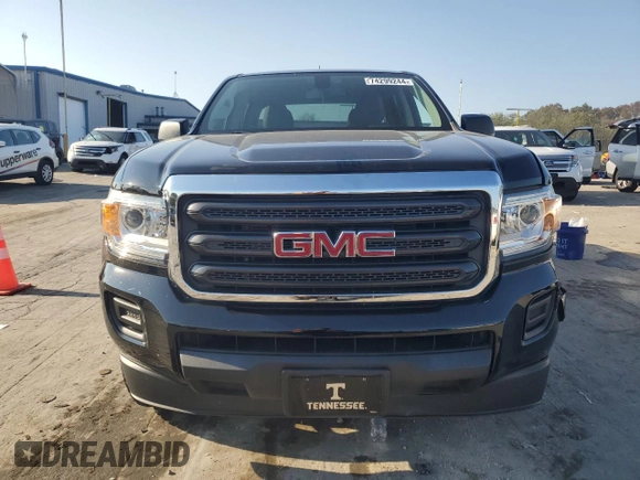 2018 GMC Canyon 2WD with VIN 1GTG5BEN8J1277765, listed as a Copart auction lot 74299244 with 57,042 mi miles and Salvage Title. Bid and sale history available at carsss.com. Image 5.