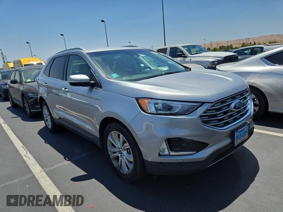 2020 Ford Edge Titanium with VIN 2FMPK4K92LBA30658, listed as a IAAI auction lot 42848998 with 63,460 mi miles and . Bid and sale history available at DreamBid. Image 47.