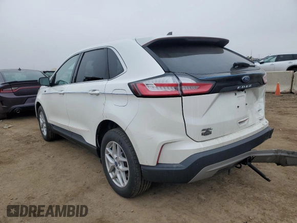 2021 Ford Edge SEL with VIN 2FMPK4J90MBA62494, listed as a Copart auction lot 43415395 with 24,879 mi miles and Salvage Title. Bid and sale history available at carsss.com. Image 2.