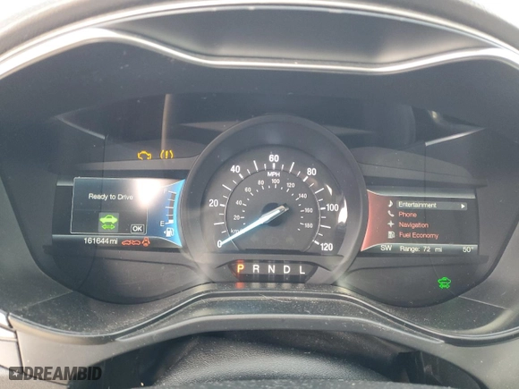 2019 Ford Fusion Hybrid SE with VIN 3FA6P0LU2KR261708, listed as a Copart auction lot 45512525 with 161,644 mi miles and Salvage Title. Bid and sale history available at carsss.com. Image 9.