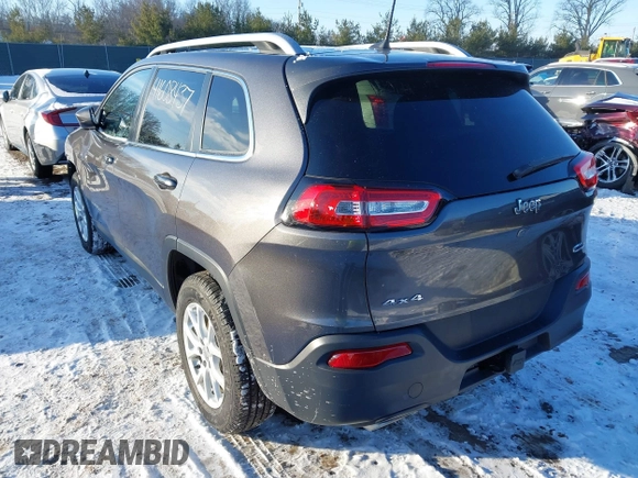 2018 Jeep Cherokee Latitude Plus with VIN 1C4PJMLX9JD501751, listed as a IAAI auction lot 41608437 with 117,928 mi miles and . Bid and sale history available at DreamBid. Image 3.