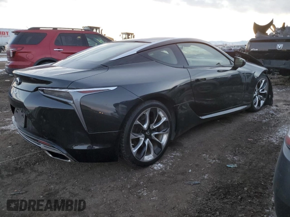 2018 Lexus LC 500h z VIN JTHHP5AY1JA002799, wystawiony jako Copart lot #89051005 z przebiegiem 25 668 mil mil oraz Szkoda całkowita • Salvage title. Historia ofert i sprzedaży dostępna na DreamBid. Obrazek 3.