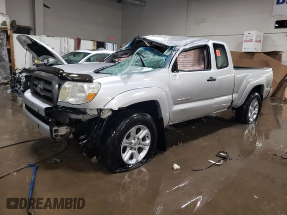 2010 Toyota Tacoma with VIN 5TEUX4EN2AZ714643, listed as a Copart auction lot 45962485 with 0 mi miles and Salvage Title. Bid and sale history available at carsss.com. Image 1.