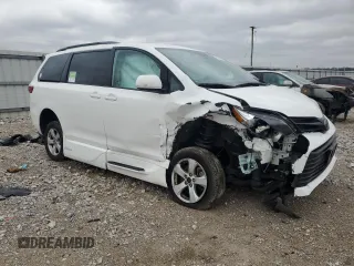 2019 Toyota Sienna LE Auto Access Seat with VIN 5TDKZ3DC0KS984058, listed as a Copart auction lot 87044624 with Not Provided miles and Salvage Title. Bid and sale history available at DreamBid. Image 4.