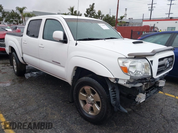 2009 Toyota Tacoma PreRunner with VIN 3TMJU62NX9M078106, listed as a IAAI auction lot 41768489 with 83,360 mi miles. Bid and sale history available at carsss.com. Image 1.