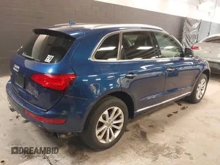 2015 Audi Q5 Premium Plus with VIN WA1LFAFP7FA100390, listed as a IAAI auction lot 42594842 with 110,349 mi miles and . Bid and sale history available at DreamBid. Image 4.