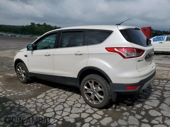 2013 Ford Escape SEL with VIN 1FMCU9HX7DUB22002, listed as a Copart auction lot 60121255 with 157,353 mi miles and Salvage title. Bid and sale history available at DreamBid. Image 2.