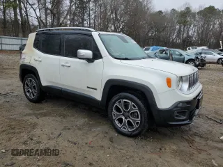 2015 Jeep Renegade Limited with VIN ZACCJBDT6FPC22927, listed as a Copart auction lot 42836765 with 142,787 mi miles and Salvage Title. Bid and sale history available at DreamBid. Image 4.