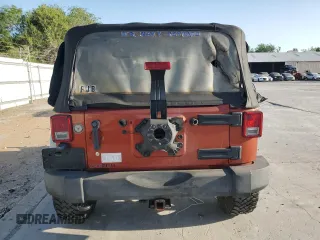 2014 Jeep Wrangler Sport with VIN 1C4AJWAG8EL169530, listed as a Copart auction lot 51788825 with 197,642 mi miles and Salvage Title. Bid and sale history available at carsss.com. Image 6.