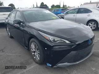 2021 Toyota Mirai XLE with VIN JTDAAAAA1MA002323, listed as a IAAI auction lot 42034157 with 16,592 mi miles and . Bid and sale history available at carsss.com. Image 1.