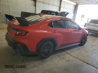 2022 Subaru WRX Premium with VIN JF1VBAF63N9015974, listed as a Copart auction lot 48869695 with 38,752 mi miles and Salvage Title. Bid and sale history available at DreamBid. Image 3.