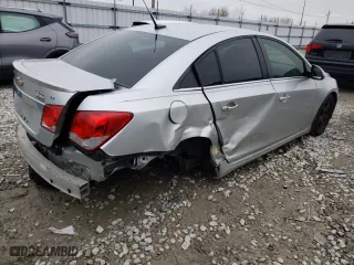 2011 Chevrolet Cruze LT w/1LT with VIN 1G1PF5S97B7235679, listed as a Copart auction lot 37408014 with 174,769 mi miles and Salvage Title. Bid and sale history available at carsss.com. Image 3.