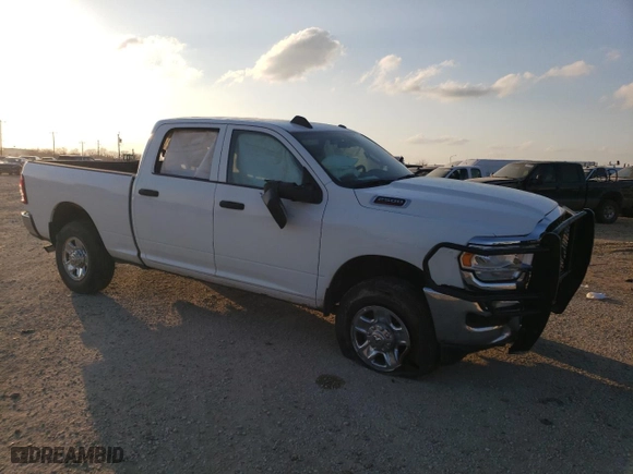 2023 Ram 2500 Tradesman with VIN 3C6UR5CJ9PG518386, listed as a Copart auction lot 43851305 with 17,637 mi miles and Salvage Title. Bid and sale history available at carsss.com. Image 4.
