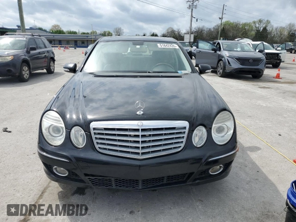 2008 Mercedes-Benz E 320 with VIN WDBUF22X28B294053, listed as a Copart auction lot 51842435 with 194,732 mi miles and Clean Title. Bid and sale history available at DreamBid. Image 5.
