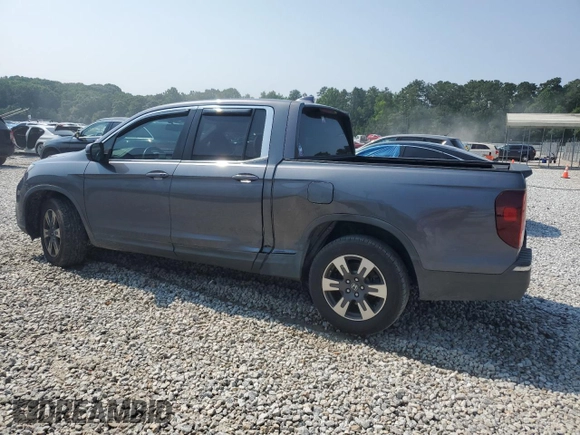 2017 Honda Ridgeline RTL-T with VIN 5FPYK2F69HB010616, listed as a Copart auction lot 58718625 with 113,047 mi miles and Salvage title. Bid and sale history available at DreamBid. Image 2.
