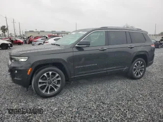 2022 Jeep Grand Cherokee Overland with VIN 1C4RJJDG7N8516916, listed as a Copart auction lot 41782915 with 142,263 mi miles and Clean title. Bid and sale history available at DreamBid. Image 1.
