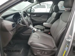 2020 Hyundai Santa Fe Limited with VIN 5NMS5CADXLH187314, listed as a Copart auction lot 87905395 with 35,904 mi miles and Salvage Title. Bid and sale history available at DreamBid. Image 7.