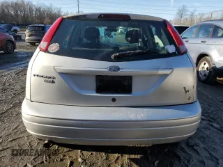 2007 Ford Focus S with VIN 1FAHP37N47W291407, listed as a Copart auction lot 44494405 with 161,355 mi miles and Salvage Title. Bid and sale history available at carsss.com. Image 6.
