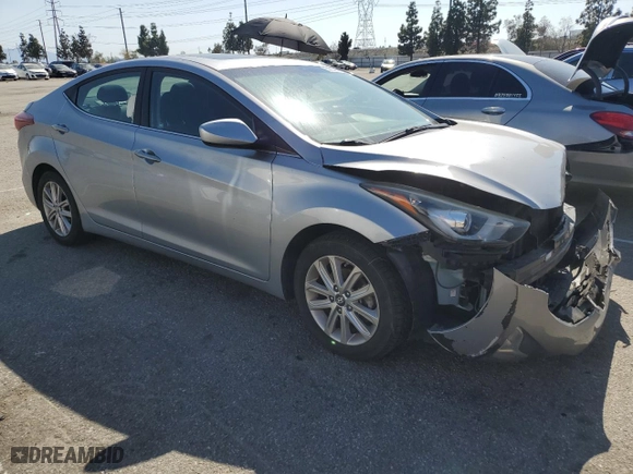 2015 Hyundai Elantra SE with VIN 5NPDH4AE7FH594741, listed as a Copart auction lot 52326435 with 110,944 mi miles and Clean Title. Bid and sale history available at carsss.com. Image 4.
